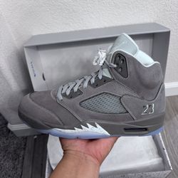 Jordan 5 Wolf Grey Size 10.5