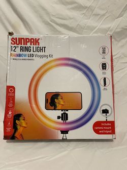 Sunpak 12” Ring Light