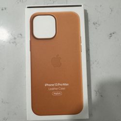 Apple Leather Case For iPhone 13 Pro Max