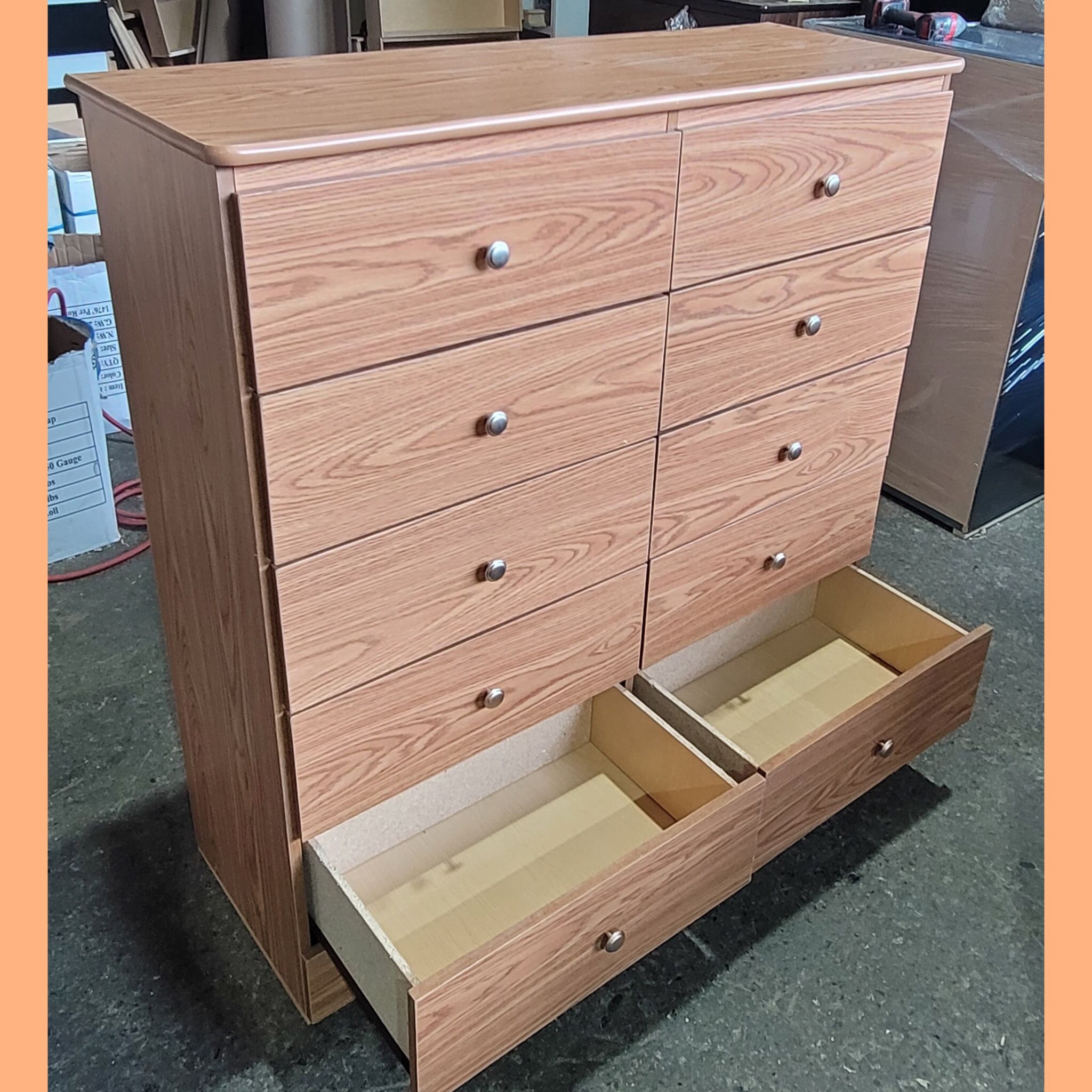 10 Drawer Dresser