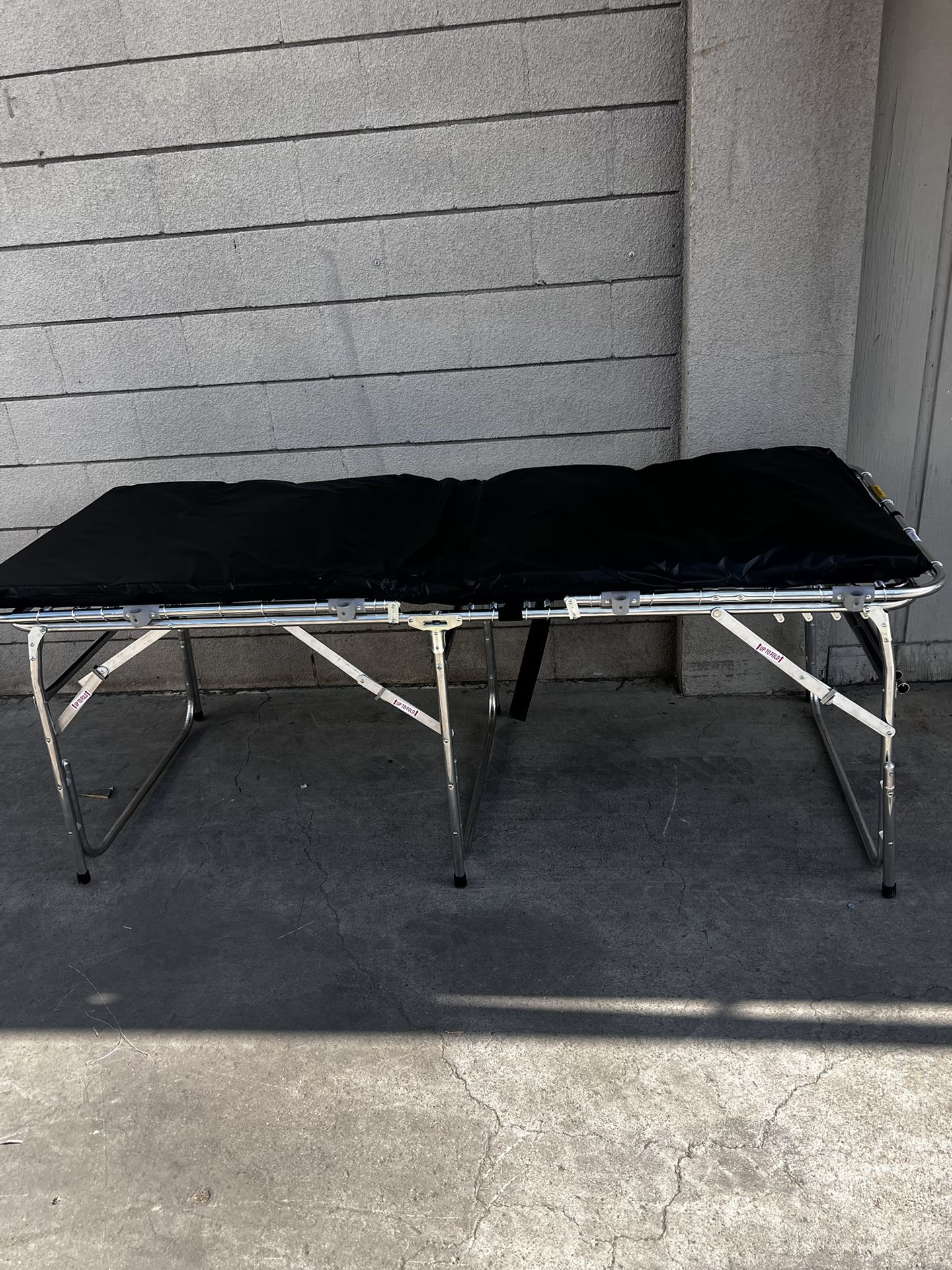 Open Box Never Used Adjustable Cot Hold Up To 700lbs