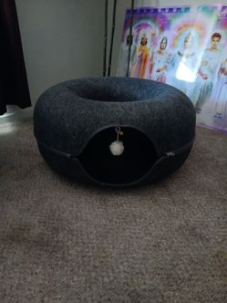 Cat Cave Donut Bed Toy