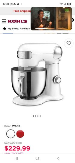 Brand new,  Never Used!! White Cuisinart Stand Mixer