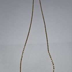 Gold 14k Necklace 22"
