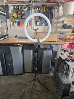 Content Creator Ring Light - Foldable (Multi Color)
