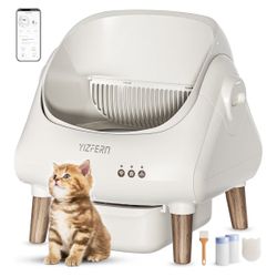 Self Cleaning Litter Box for Multiple Cats