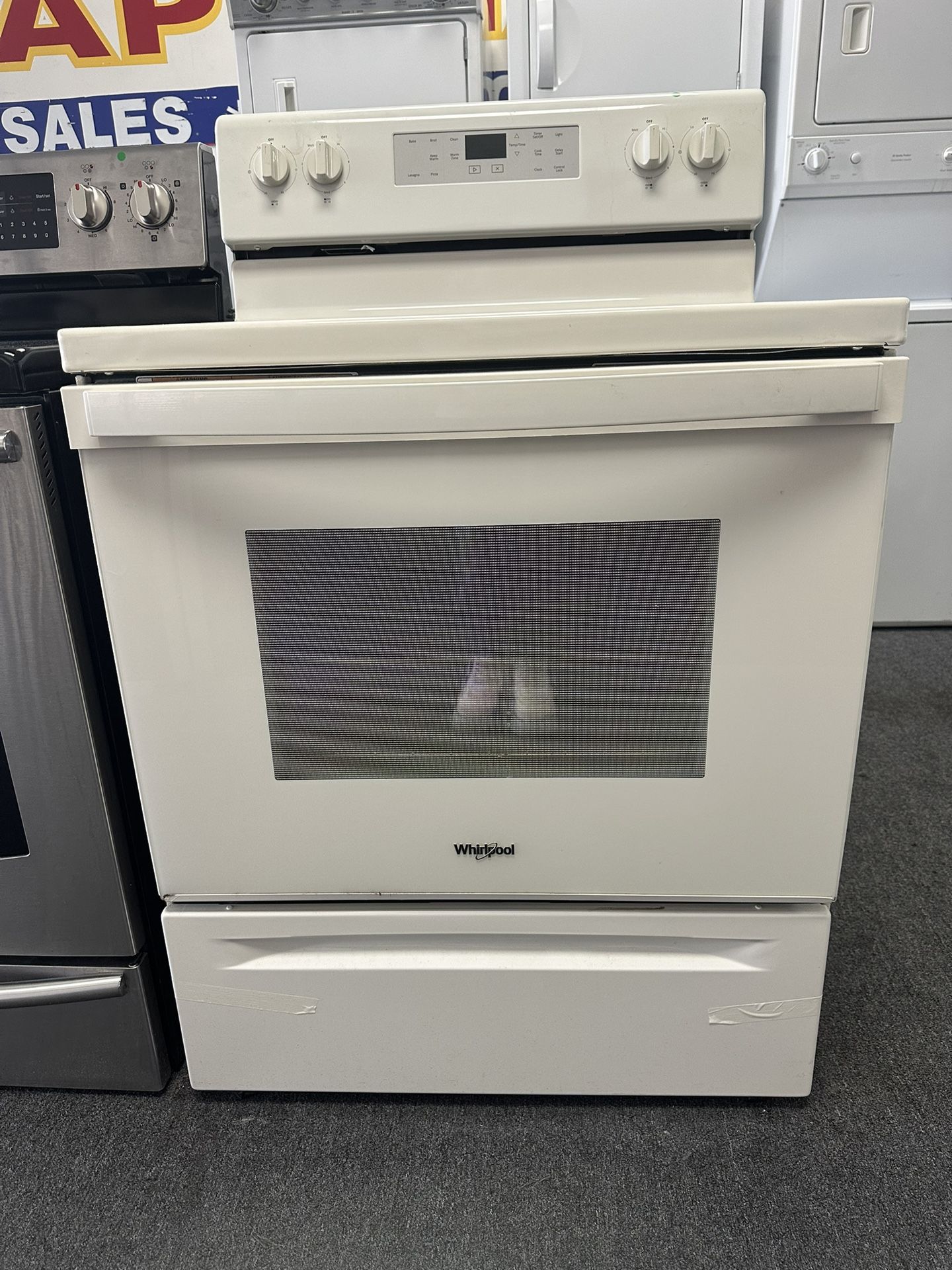 Whirlpool Glass Top Stove