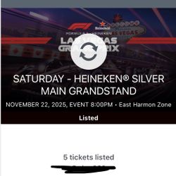 2025 F1 LAS VEGAS TCKETS