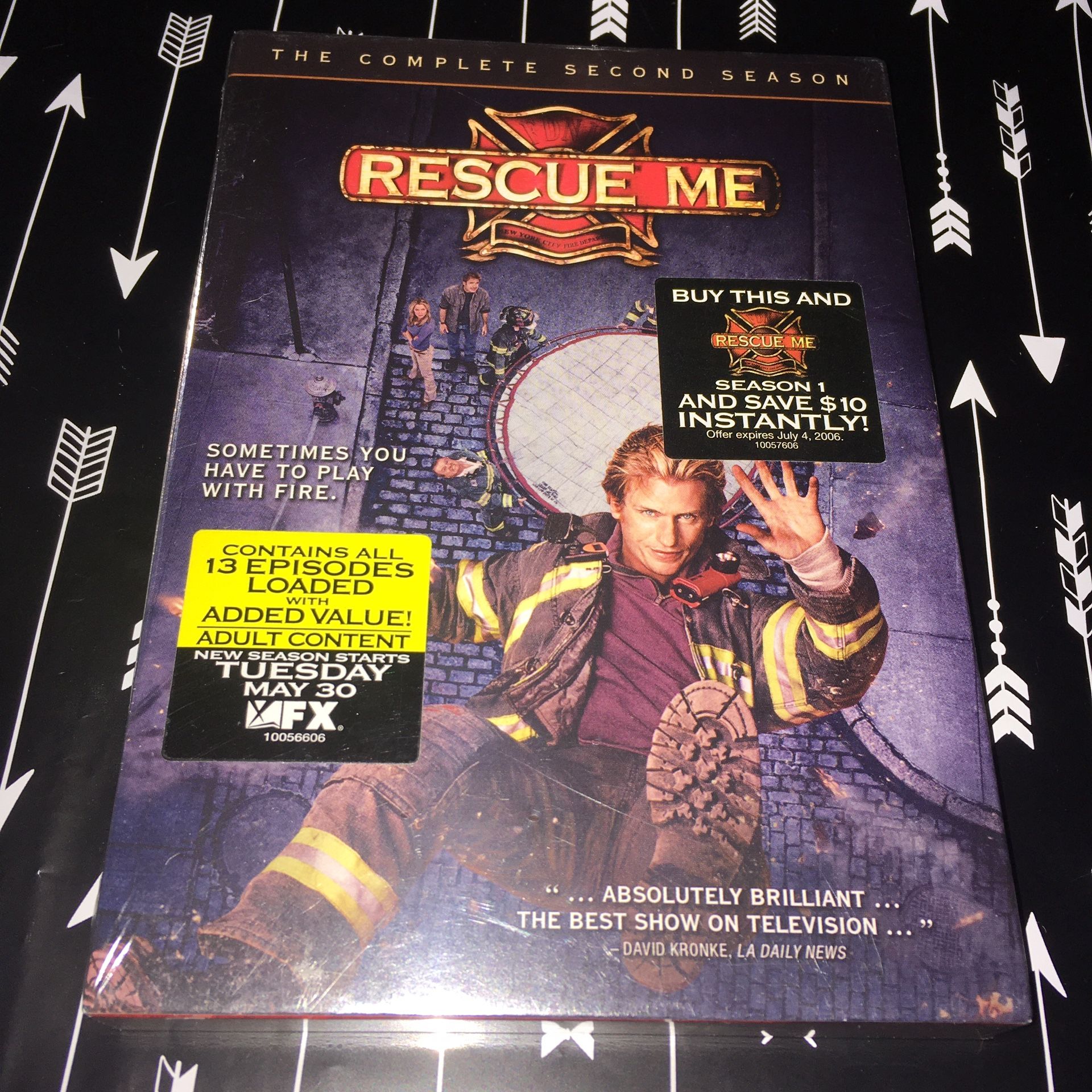 SEALED Rescue Me - The Complete Second Season (DVD, 2006, 4-Disc Set)