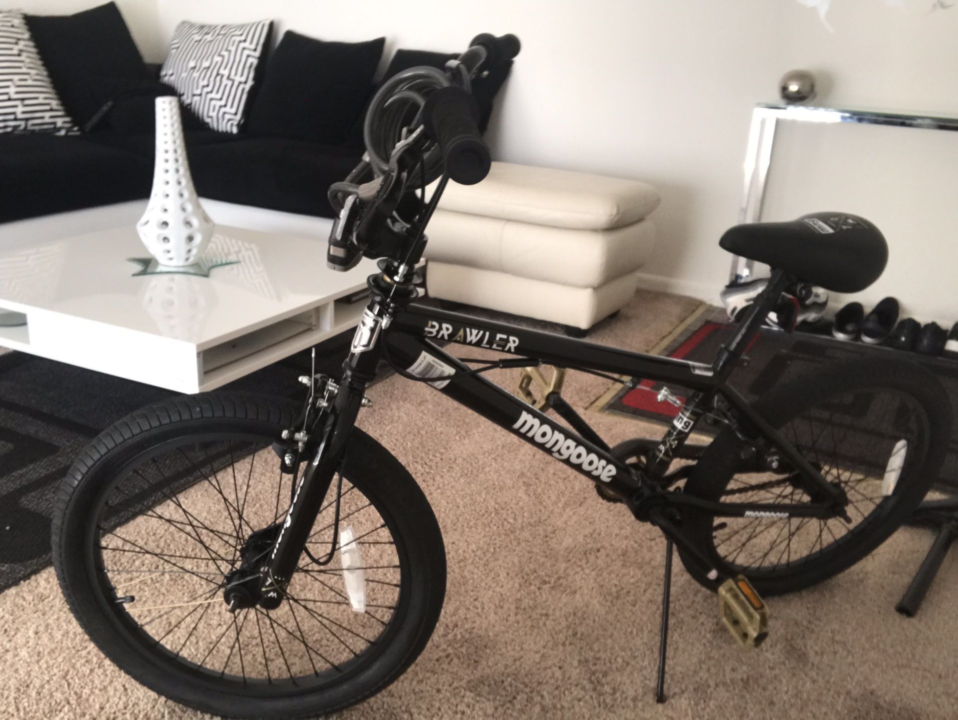 Brand new mongoose bmx bike only used 3x