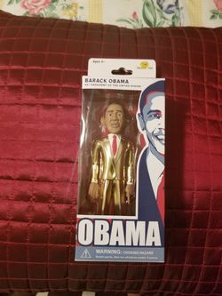 2007 Limited Edition Gold Suit President Obama Action Figure