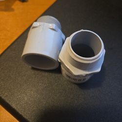 1 in. PVC Male Terminal Adapter Conduit Fitting for Cantex PVC Conduits