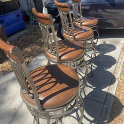 Bar Stools (4 Indoor/outdoor)