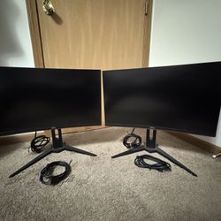 Pair Of Gaming Monitors