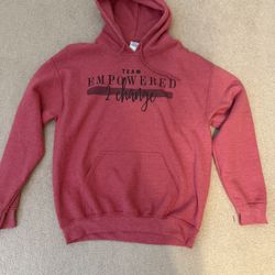 Casual Hoodie With Front Pockets, New Medium 