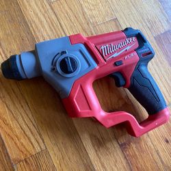 Milwaukee M12 FUEL 12-Volt Lithium-Ion 5/8 in. Brushless Cordless SDS-Plus Rotary Hammer