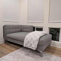 Crate & Barrel: Couch and Chaise 