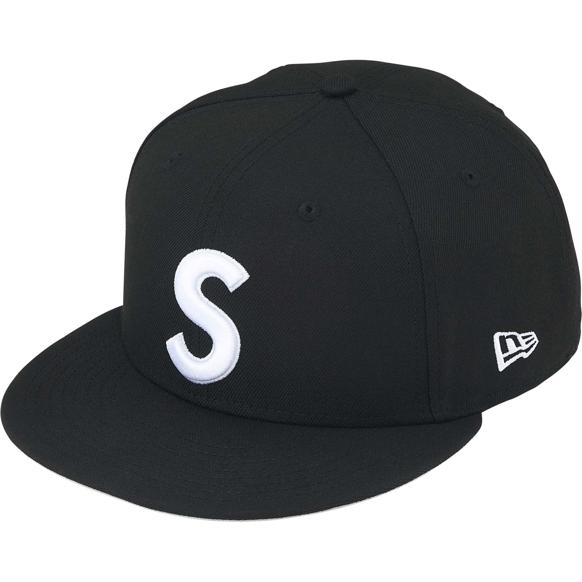 Supreme New Era Reaper S Logo Fitted Hat Black 7 5/8 FW25