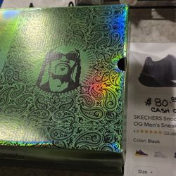 SKECHERS X SNOOP DOG 251180/BLK