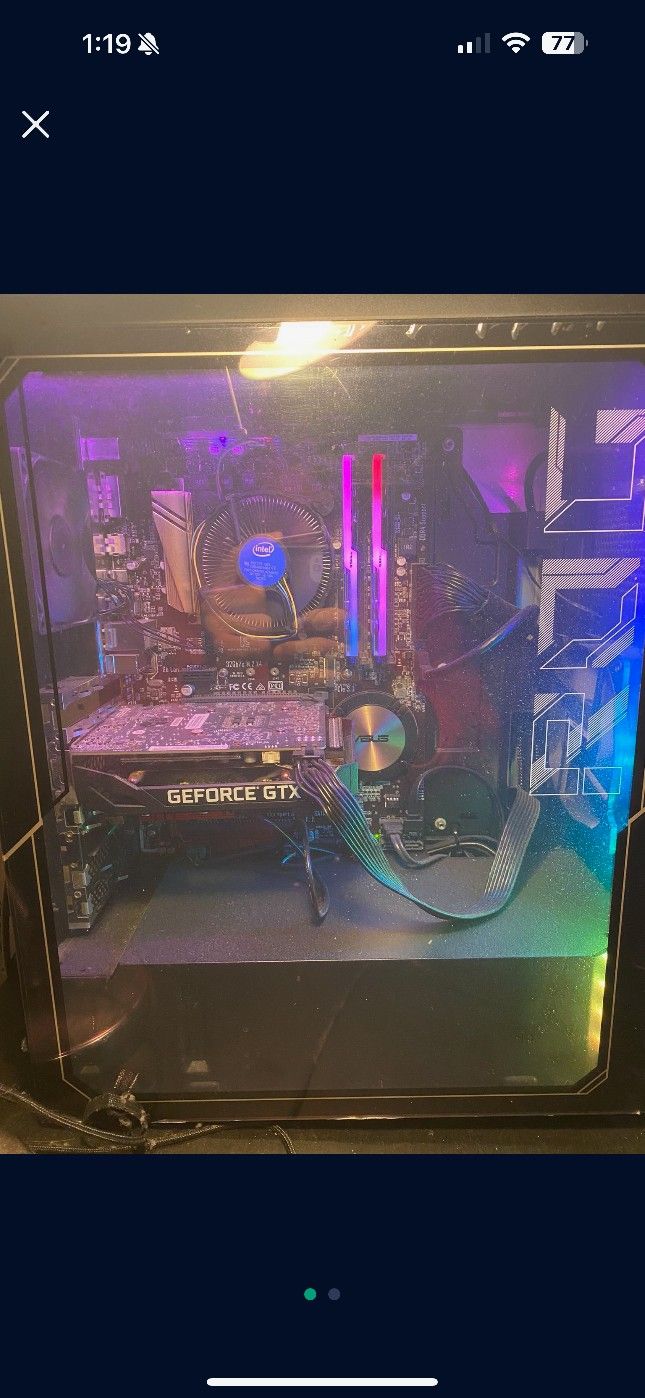 Gaming Computer With 24 Inch Monitor Included