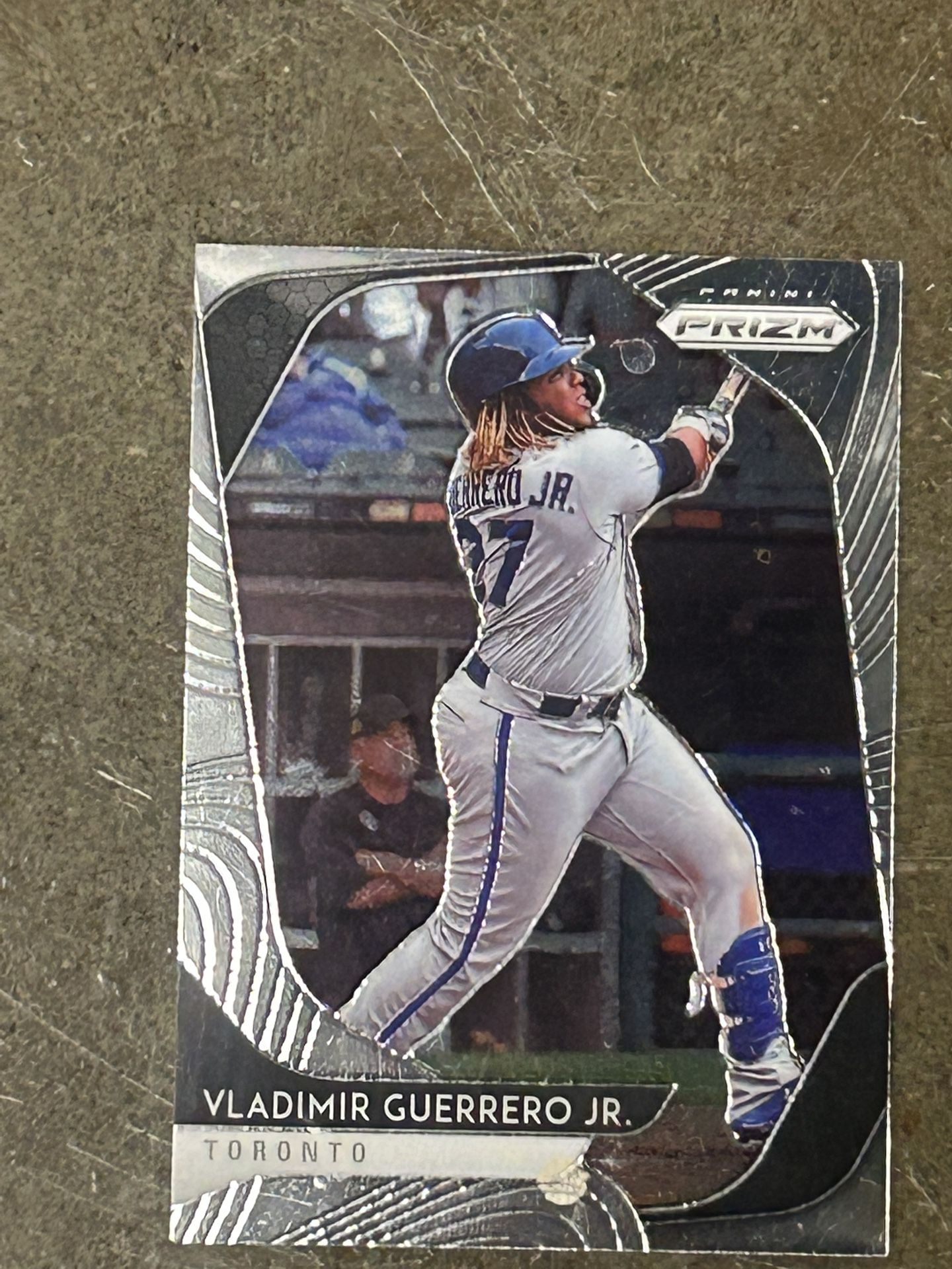 2020 Prizm VLADIMIR GUERRERO JR. White Wave Prizm MLB Toronto Blue Jays #165