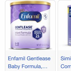 Formula Powder – Gentle Tummy Support – 10 Can Bundle (12.4 oz Each) – $150 Firm