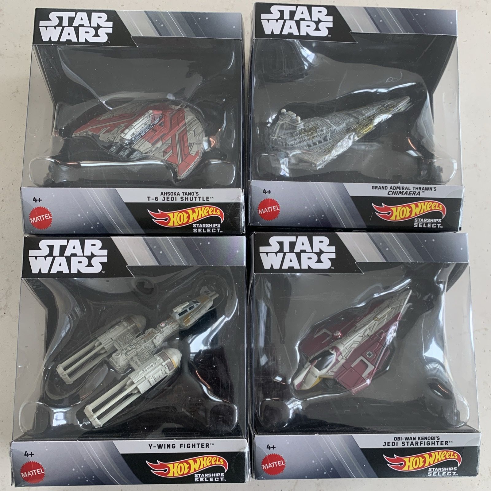 HOT WHEELS STAR WARS STARSHIPS BUNDLE