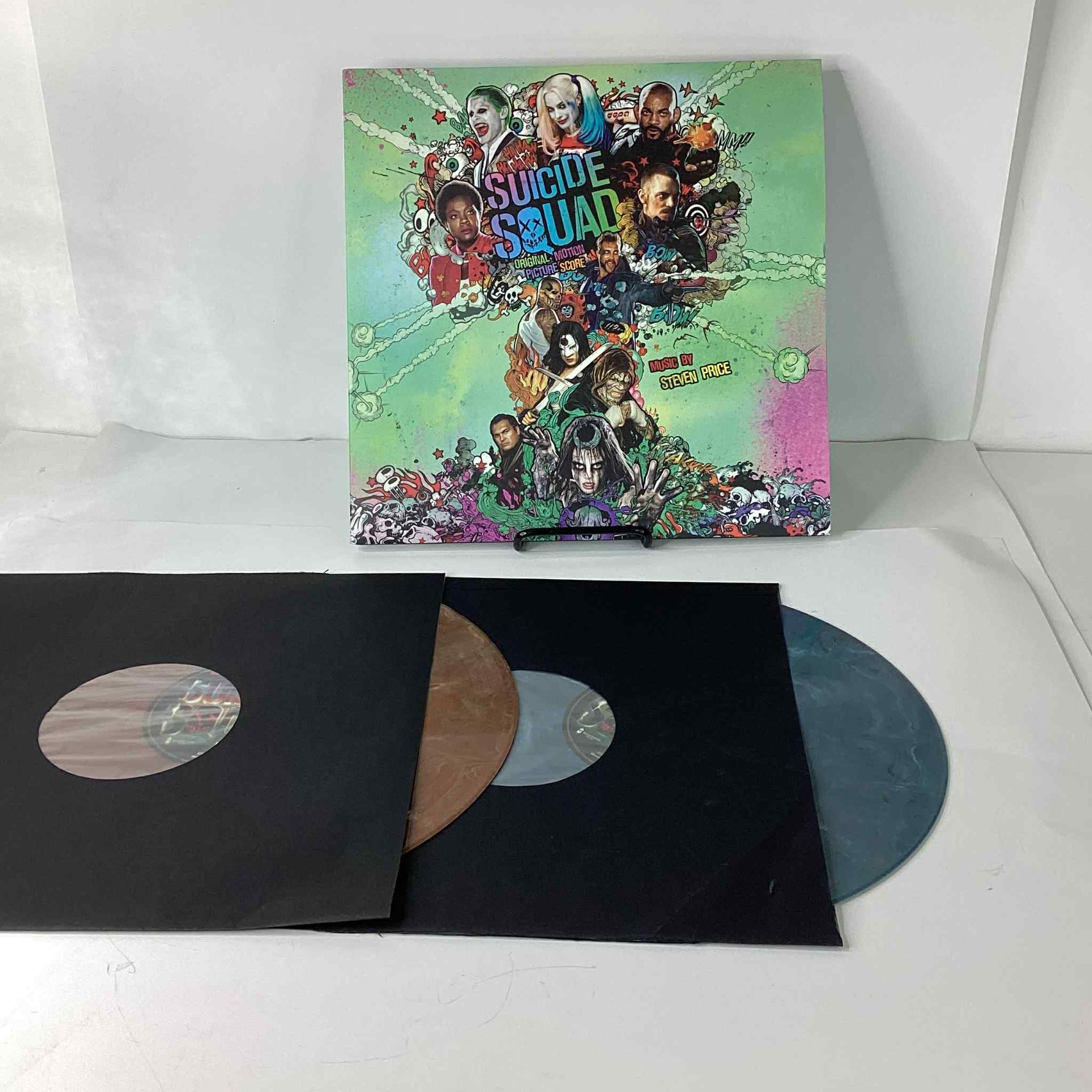 Suicide Squad Music By Steven Price Original Motion Picture Score Vinyl