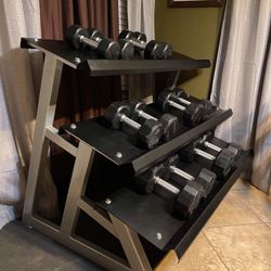 Dumbbell Rack Only  Retails For Over 1200