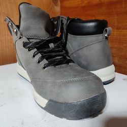 Men's Size 11.5 Work Boots Hiking Boots Gray Casual Comfortable Shoes