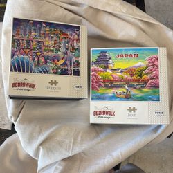 Boardwalk Singapore And Japan Puzzles 