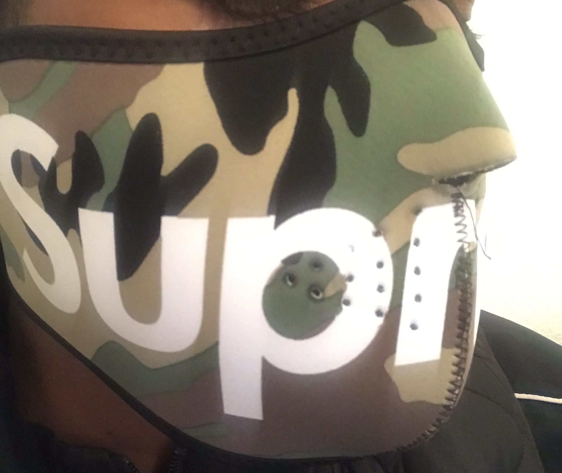Red “Supreme” Ski Mask Good Condition for Sale in Hopkins, SC - OfferUp
