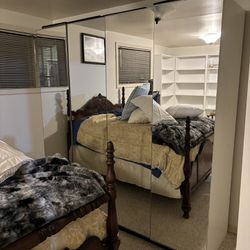 2 Ikea Closets With Pull Out Drawers And Racks 