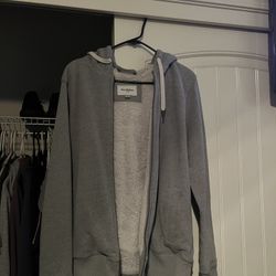 grey jacket 
