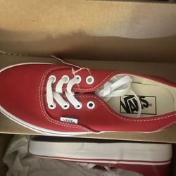 Red vans 