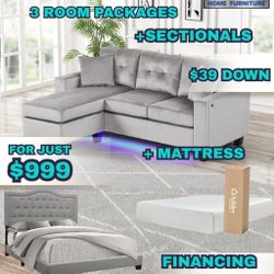 Offer 3 Room Packages Grey 😍❤️🚛🥳