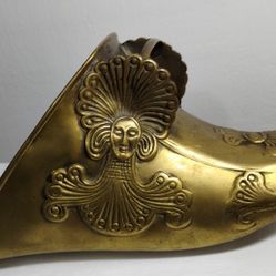 ANTIQUE BRASS ARMOR STIRRUP FOOT PROTECTOR 11"×5" - M1000