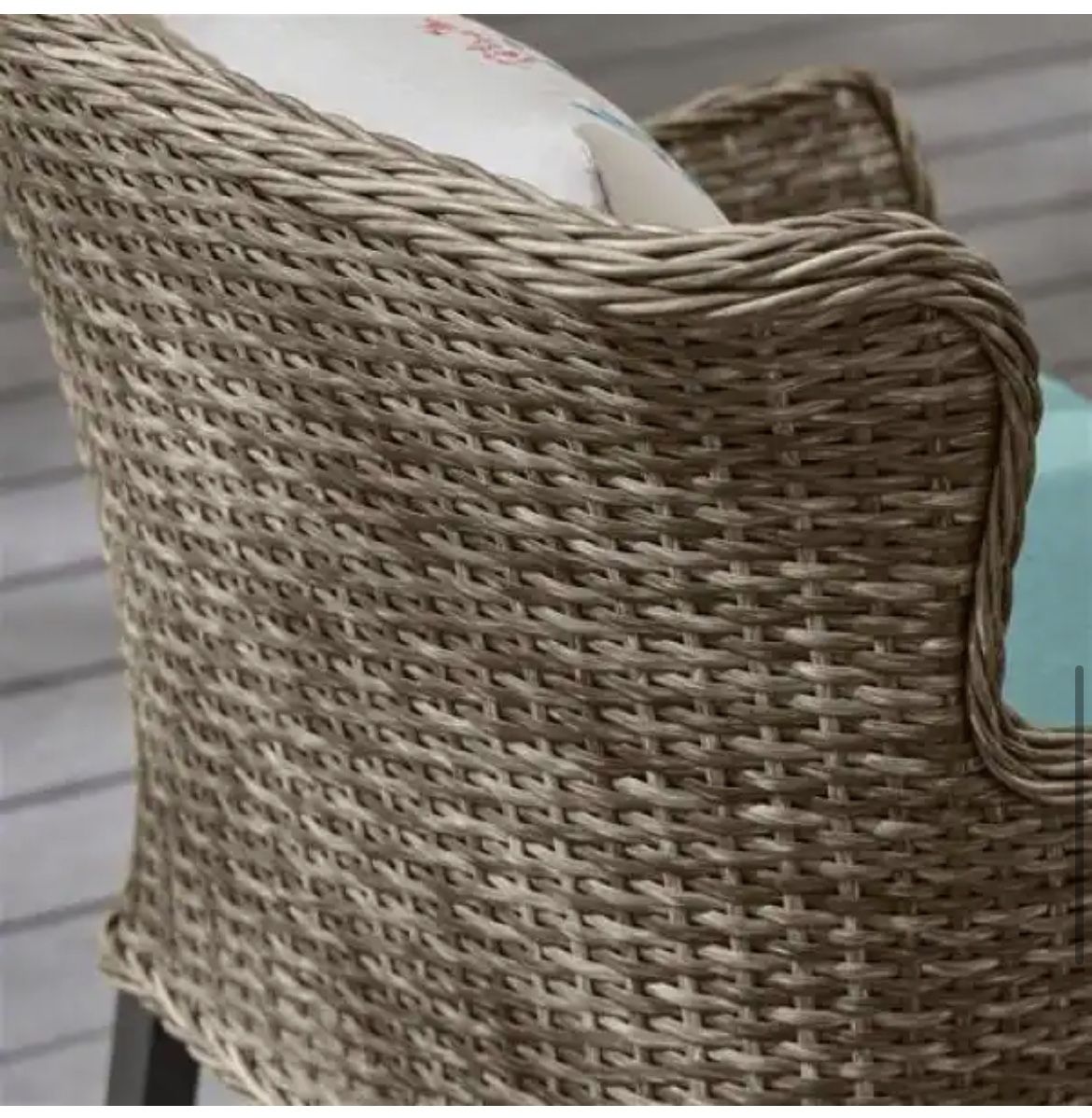 BRAND NEW Hampton Bay Devonwood 7 Piece Dark Brown Wicker Outdoor Patio