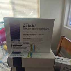 Ztlido (Liocaine Topical Patches 1.8 For Back Pain