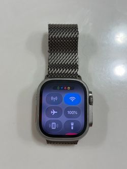 Apple Watch Ultra 1 with Milanese Loop Band