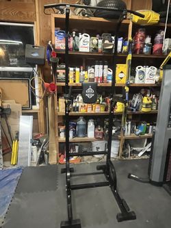 Pull Up And Dip Home Gym Station