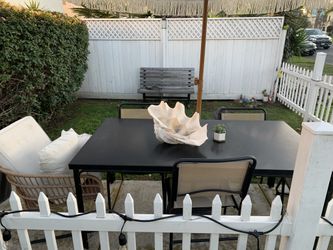 Only Patio Table Seats 6