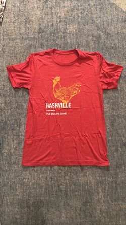 Nashville The Escape Game Red T-Shirt