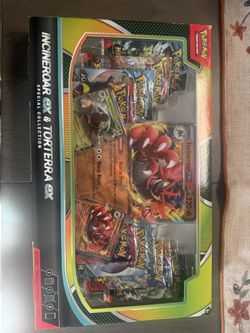 Pokemon Incineroar Torterra Box