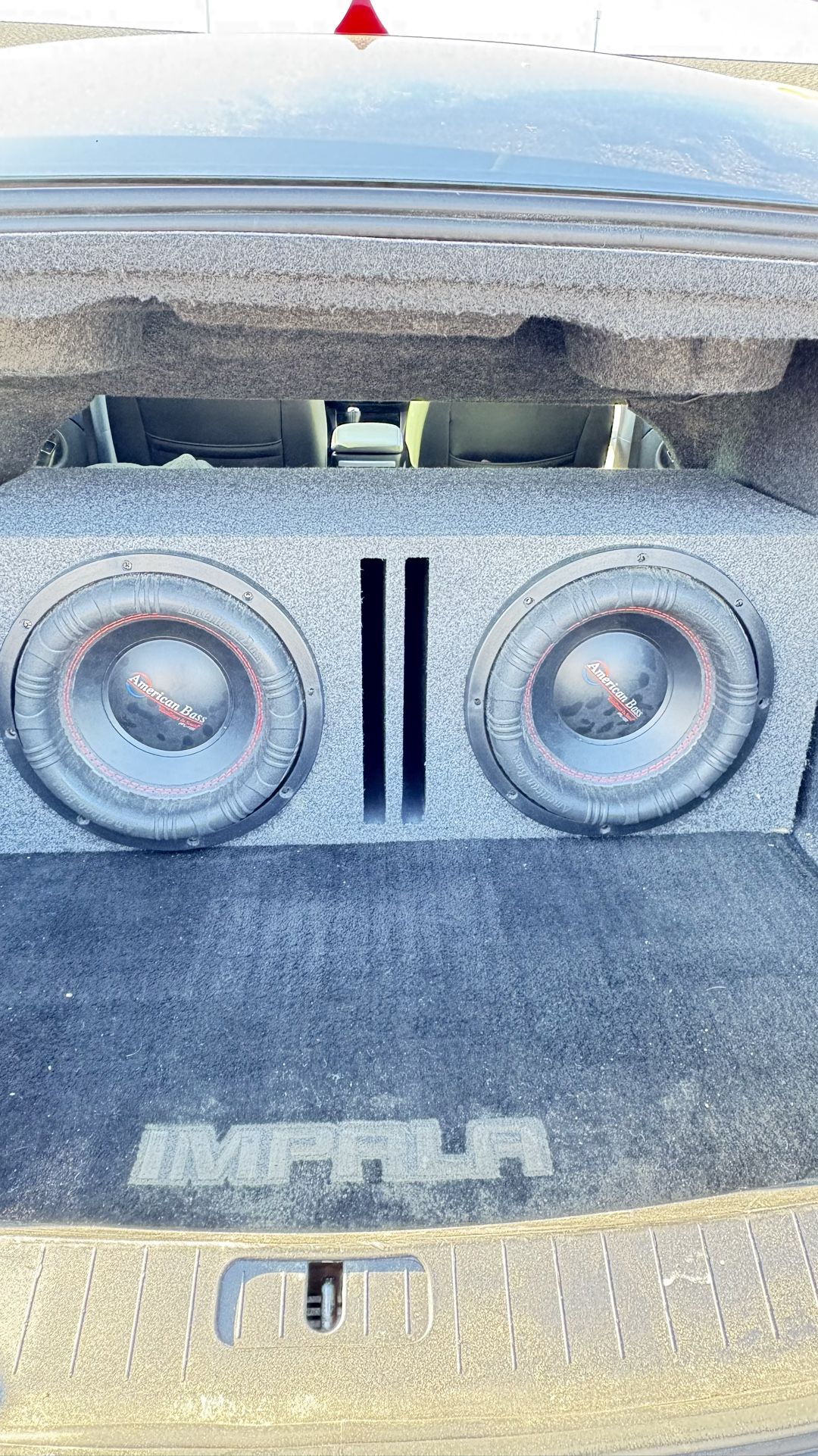 (2) American Bass XFL-1222 12 Inch 1500 WATTS RMS each!