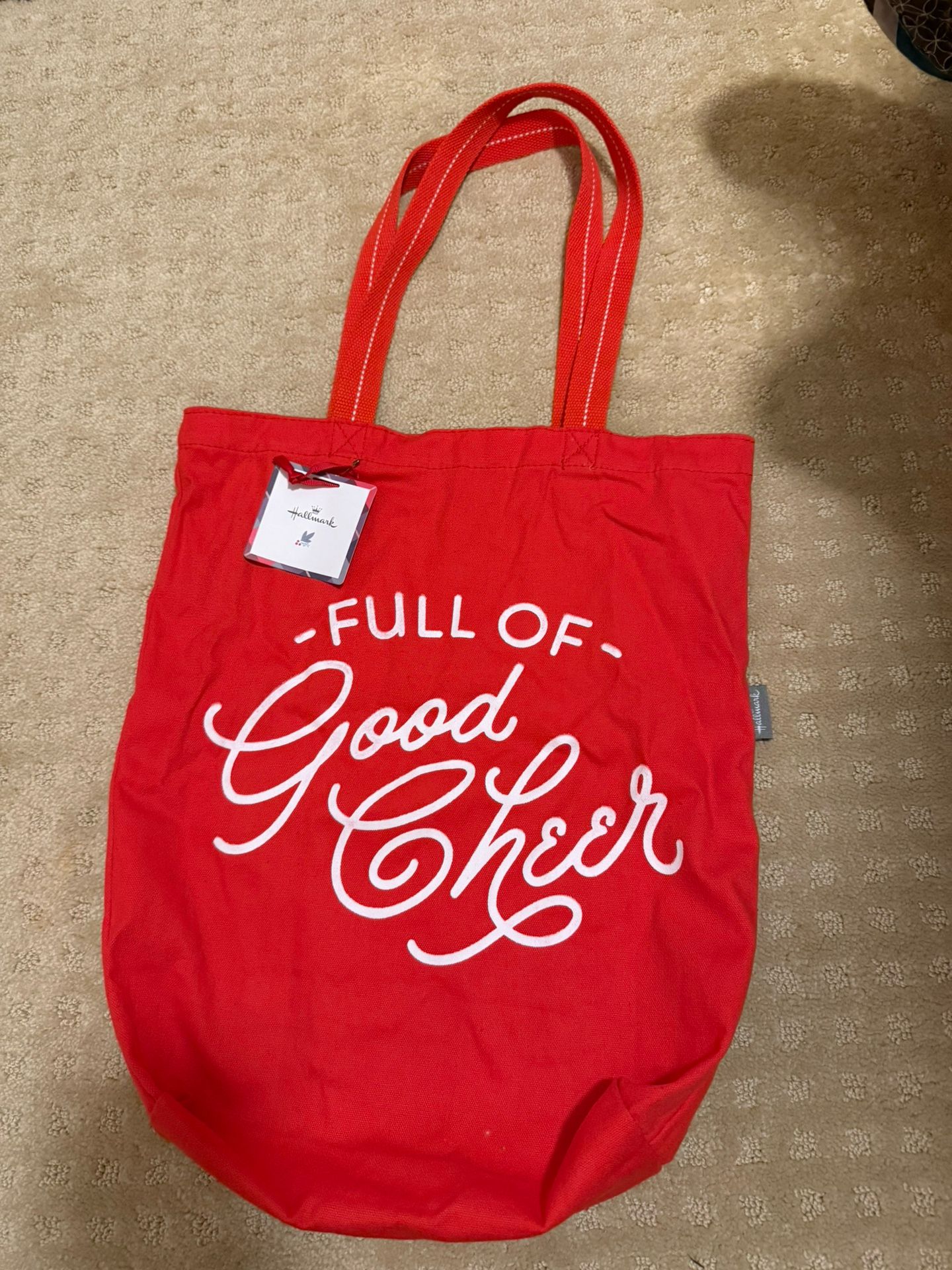 Hallmark Holiday Tote Bag – “Full of Good Cheer”