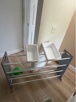 Storage shelves
