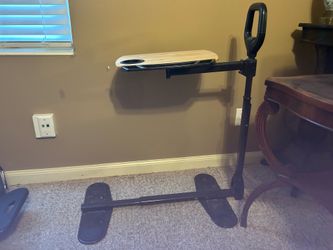 Over the bed food tray