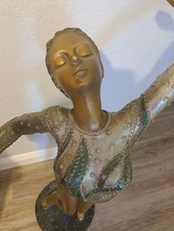 BEAUTIFUL BRONZE GYMNAST/DANCER IN EXCELLENT CONDITION!!