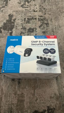 Reolink 12 amp 8-channel security system
